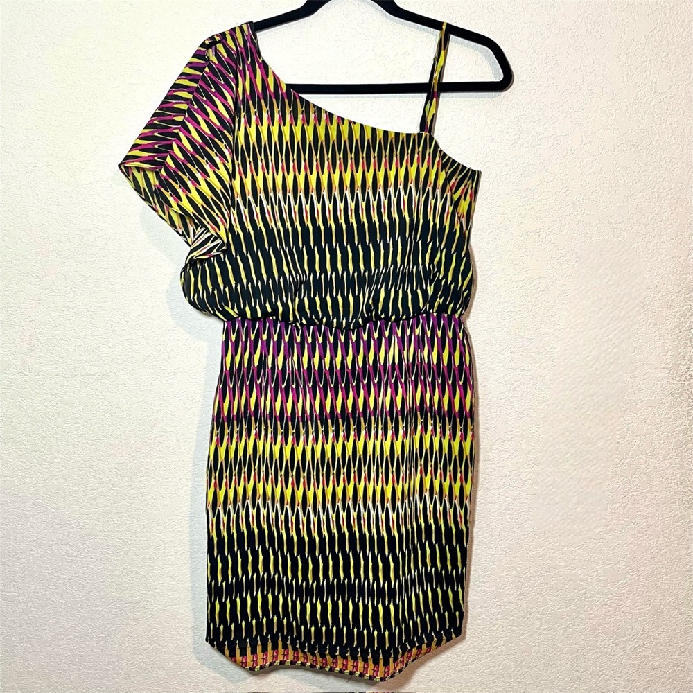 Calvin Klein One Shoulder Dress